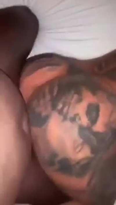 Liutza77 fucked by Big Black Cock