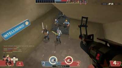 I gained an audience and for some reason I couldn't not laugh