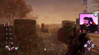 Otz downs a survivor in 6 seconds after the match starts.