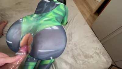 don't waste cum, put it inside my asshole instead