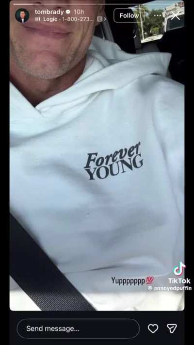 Tom Brady’s IG story regarding Giselle’s recent marriage nuptials