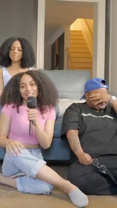 She struggled through it 🤣