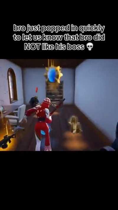 What was his silly ah trying to do?