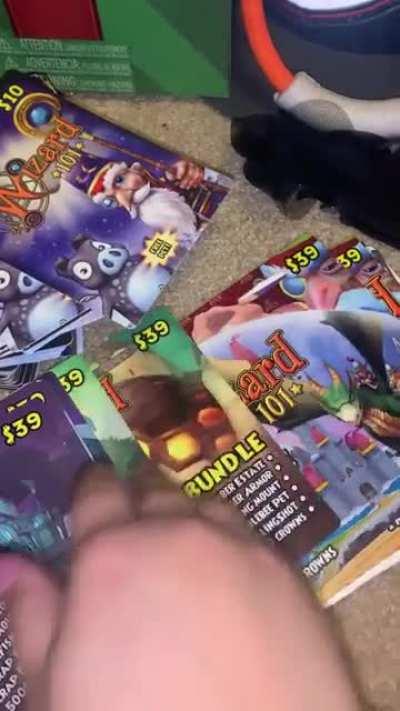 I was going through our old toy box and found my sisters stash throughout the years…