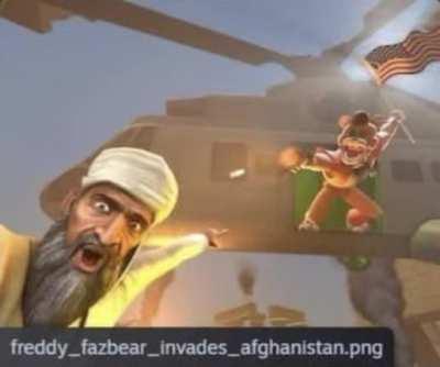 فريدي يغزو أفغانستان