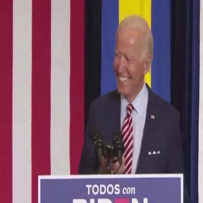 Joe Biden tries to win over the noise rock community...