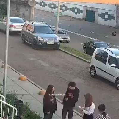 They found Chuck Norris's trash can! hahaha