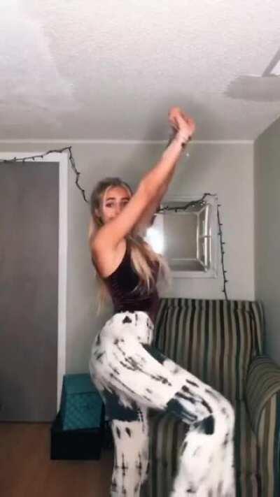 She knows exactly what she is doing