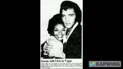 Some info about Elvis Presley and Lolita Fonza