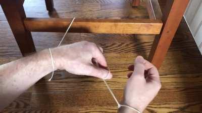 Rope escape trick