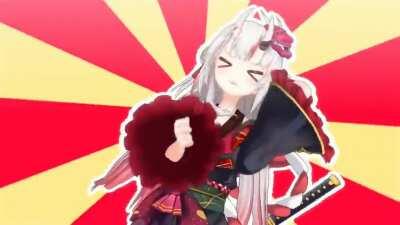 Just Ayame being cute