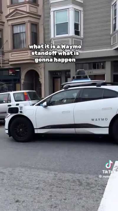 Waymo stand off