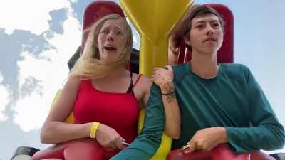 Two different experiences of ride..