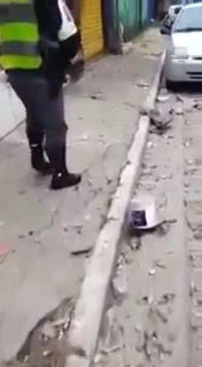 Unbelievable car crash outcome