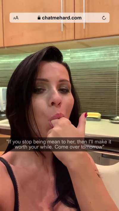 My son thinks he's blackmailing me, but I secretly wanted this