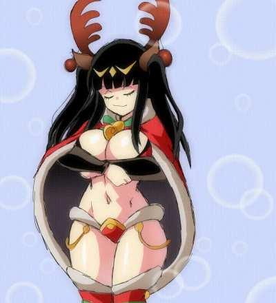 Tharja has a late present for you (Lewdamone)