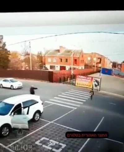 Mom Runs Behind Son After He Starts Running Across The Street, Gets Hit By Car