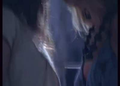 Alison Brie lesbian kiss in ‘Born, 2007)