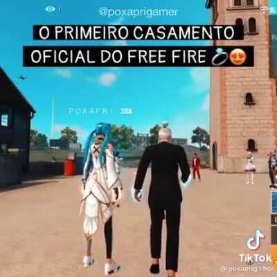 Casamento oficial no Free Fire
