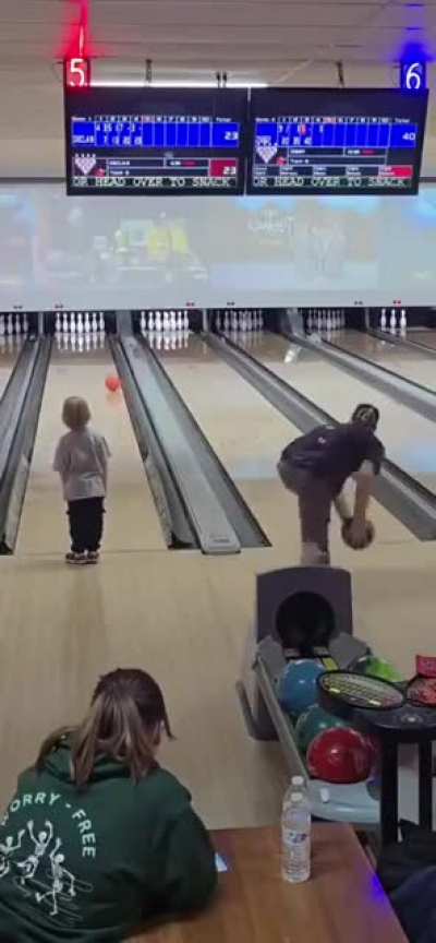 Father & Son bowling