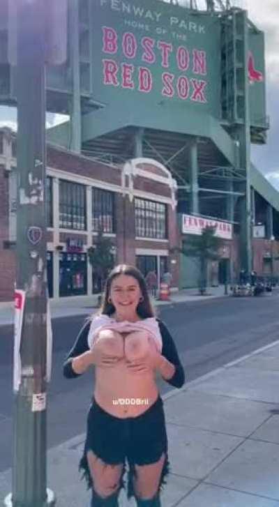 Take me out to a game, I promise it’ll be fun;)