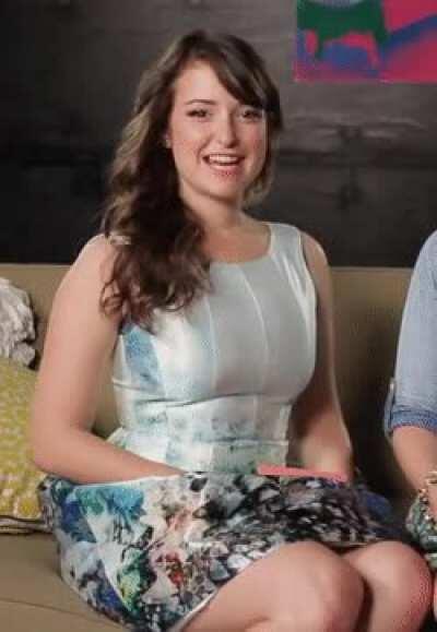 Don't know what she said but I'm sure it sounded sweet