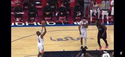 Joel Embiid NEARLY makes full-court shot to force overtime