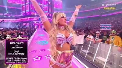 Tiffany Stratton wrestlemania 41 entrance
