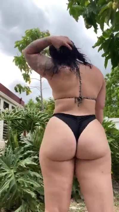Maddy Big Ass Devouring Bikini Bottoms