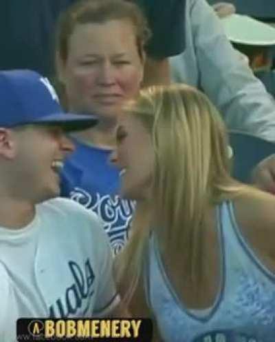 Getting a souvenir ball...almost