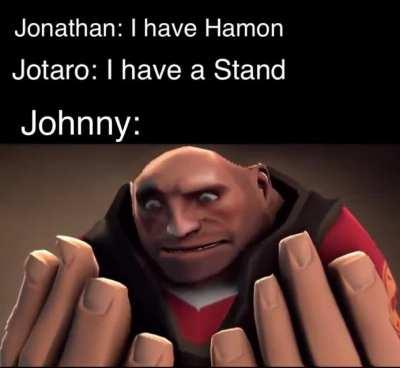 Johnny really puts the “fingers” in fingerguns