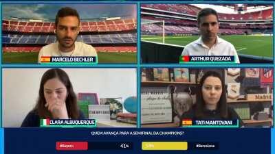 Marcelo Bechler, repórter do Esporte Interativo, tinha avisado...