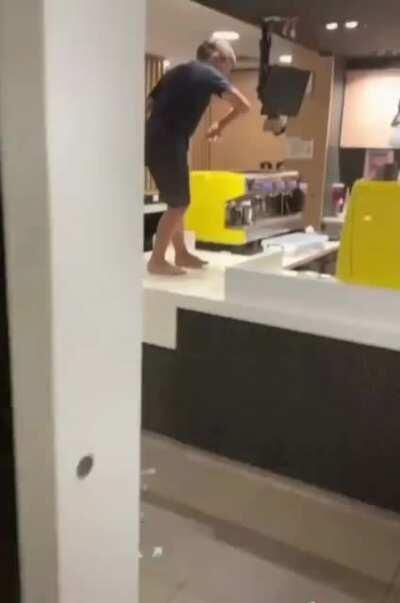 Mcdonald's will not allow brats inside