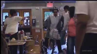 “I gotta get outta here”