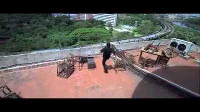 Air swimming at its finest