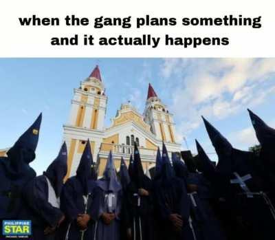 Me and mah homies bouta scare some whitecucks with a passed down 12th century culture (while lookin solid drippin)🔥🔥🔥