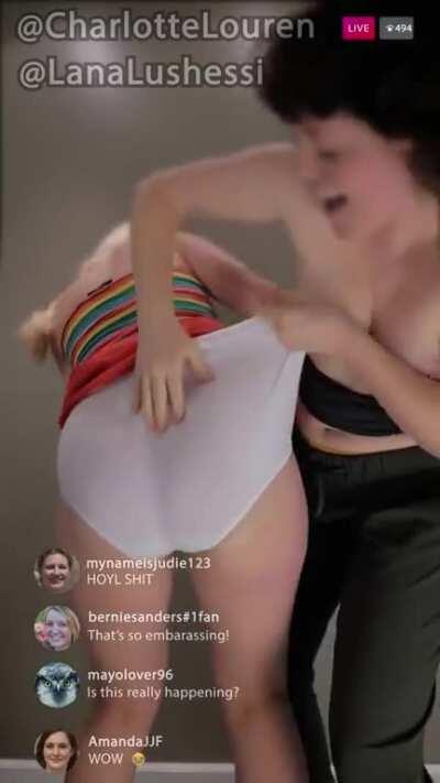 Banned IG Wedgie Fight