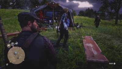 Loving these GTA tryhards who just got the standalone RDO and don’t understand the Camp mechanics. They also do not seem to understand Explosives. Truly a fascinating devolution of the human specimen.