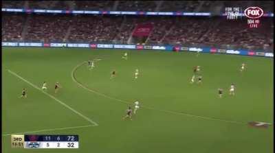Melbourne V Geelong with Benny Hill theme