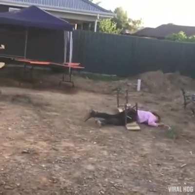 HMFT after I jump on a Bench