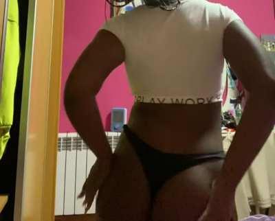 When I tell you to come to my place so we can 