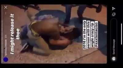 Unseen angle of X vs @not_linden fight (June 28, 2016)