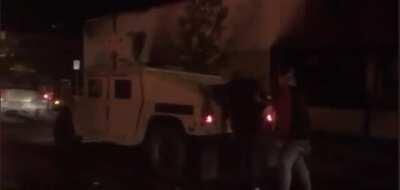 Minneapolis last night.