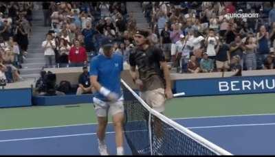 Is it cold in here or is it the handshake between these two 🥶🥶❄️❄️