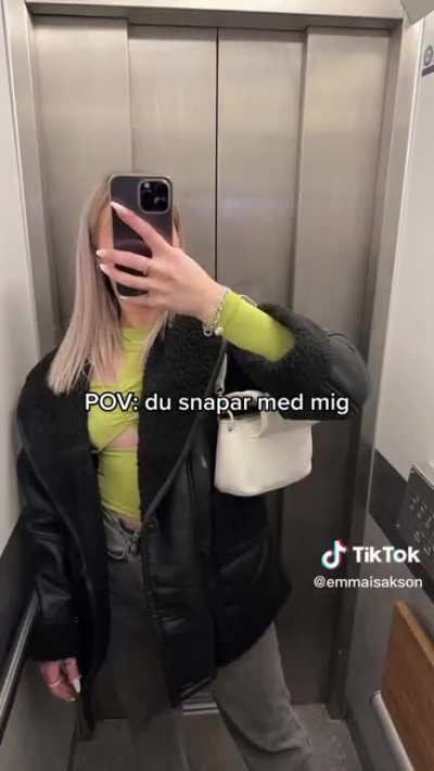 Hon gör en tokig
