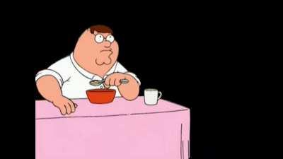 Peter eat cheerios 🤣🤣🤣🤣🤣