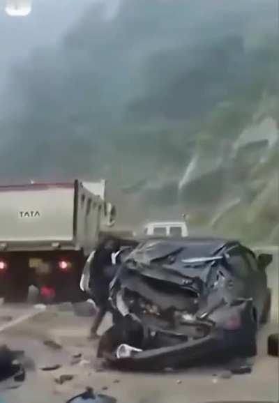 Some stones dropping in Himachal, India. Date Unknown 
