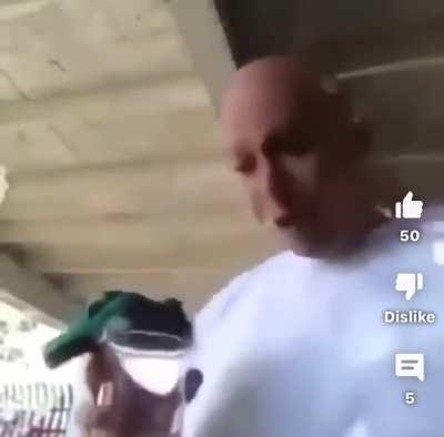 Guy smokes a Carolina reaper