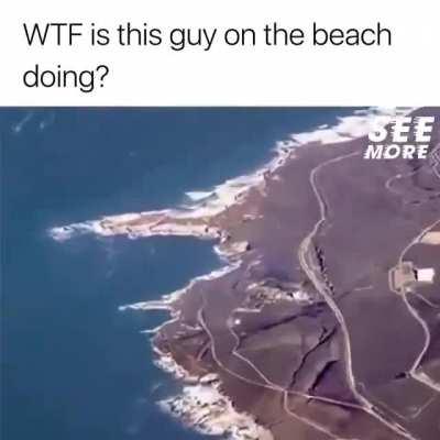 Thanks, I hate trying to find this guy on the beach
