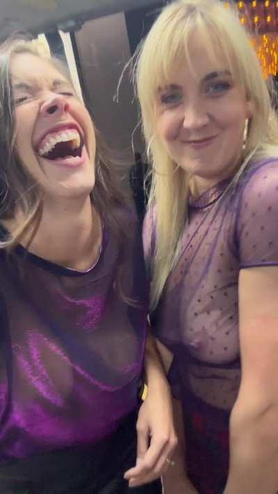 I think it’s unanimous, 4 boobs are better than 2!